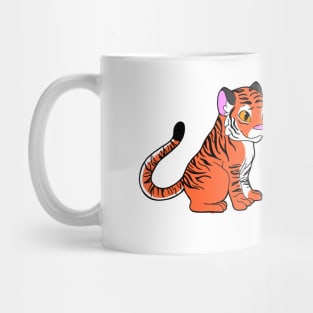 Orange Tiger Mug